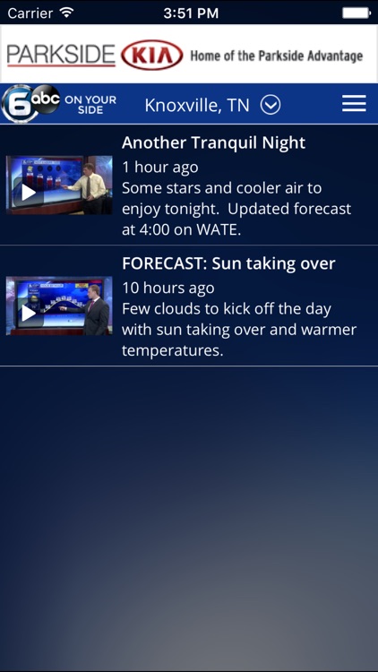 Knoxville Wx - weather from WATE 6 On Your Side