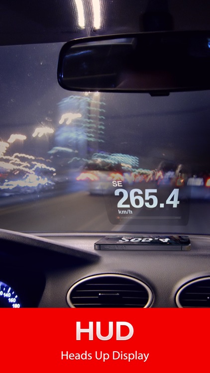 Speed Tracker. GPS Speedometer, HUD, Trip computer screenshot-3