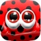 Flappy LadyBug - Tap and Flap Adventure Maze