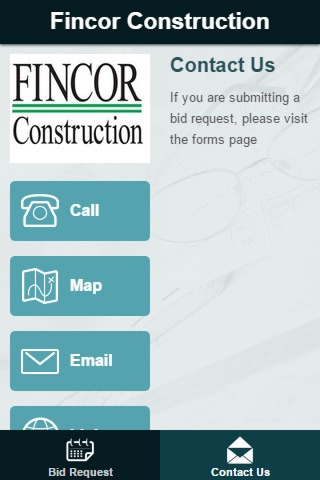 Fincor Construction, Inc. screenshot 2