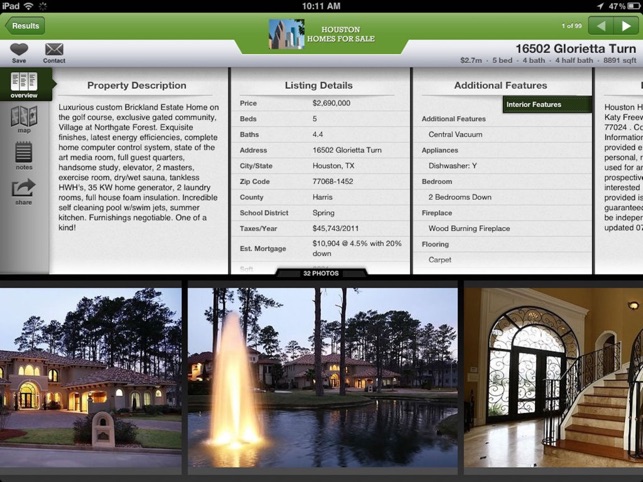 Houston Homes for Sale for iPad(圖2)-速報App