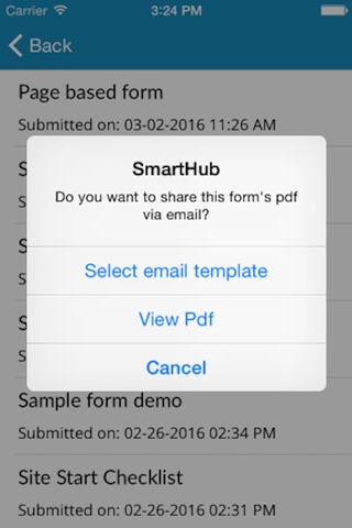 SmartHub Forms screenshot 4