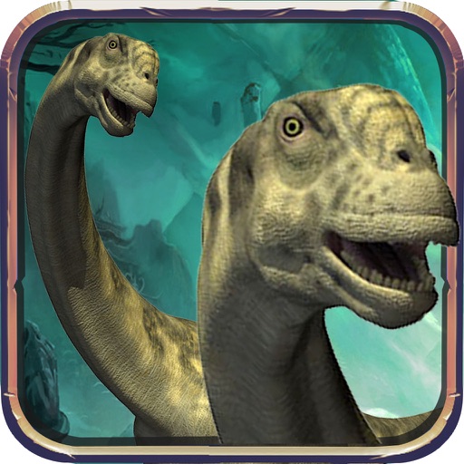 Dinosaur:Long-necked - Explore the world of dinosaurs in Jurassic icon