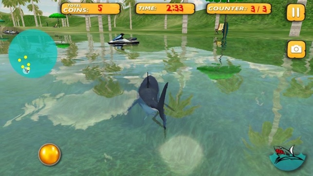 Hunter Shark Attack Simulator : Deadly A