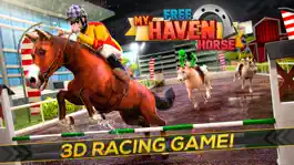 Game screenshot My Haven Horse Racing . Wild Horses Races Game mod apk