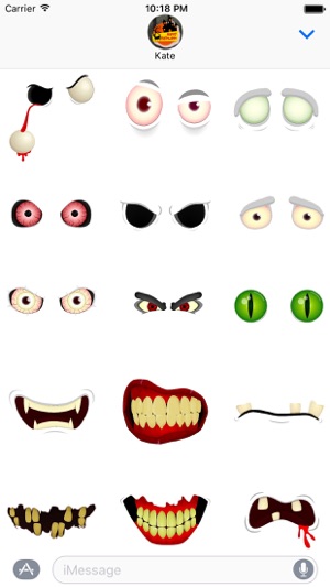 Halloween - Funny and Scary Stickers for Messages(圖2)-速報App