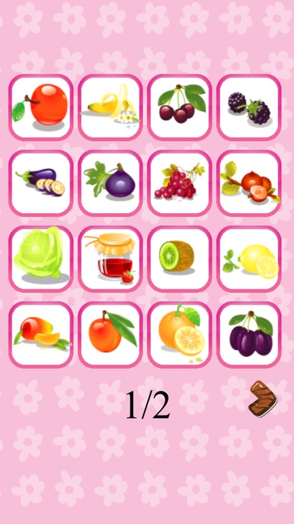 ABC Fruits & Vegetables Flashcards!