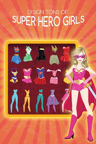 Supergirl Fashionistas Dress Up Games for Girls screenshot 3