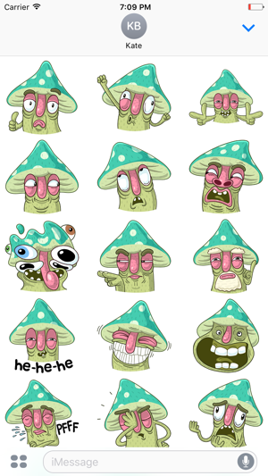 Mushroom! Stickers(圖3)-速報App