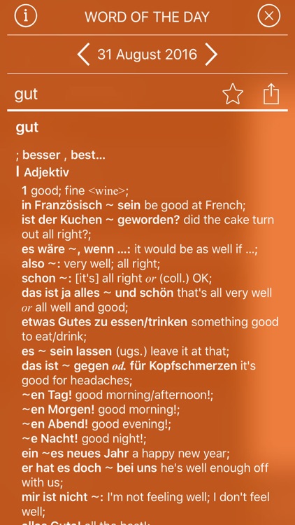 Concise Oxford German Dictionary screenshot-3