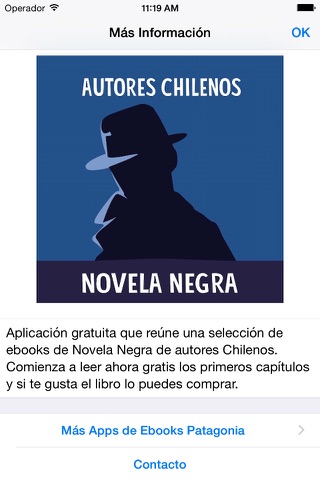 Novela Negra Autores Chilenos screenshot 4