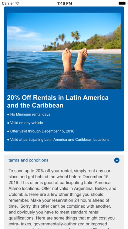 Alamo Car Rental Deals Latin America screenshot-3