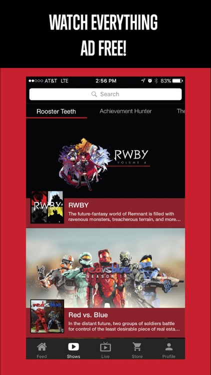 Rooster Teeth ® screenshot-4