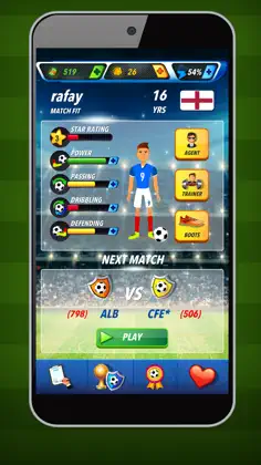 Soccer Super Star - Screenshot 1