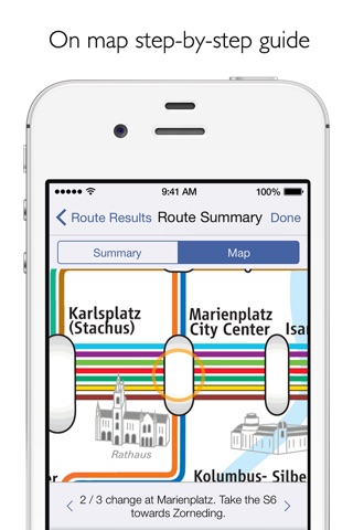 Munich Metro - map & route screenshot 4