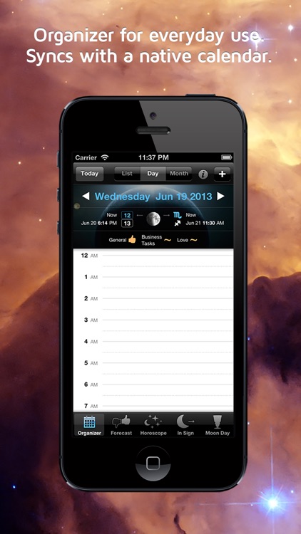 Moonganizer - Moon Calendar, Astrology & Organizer
