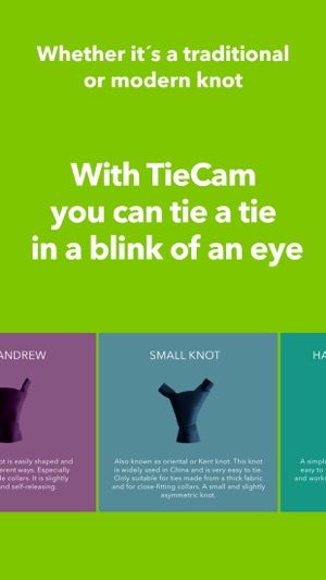 TieCam - the perfect tie knot(圖5)-速報App