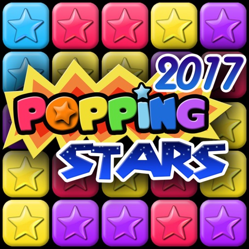 Popping Stars 2017: Traditional casual games icon