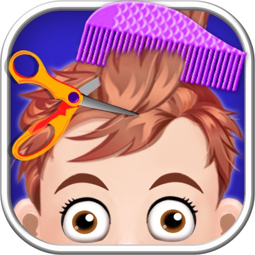 Hair Saloon - Kids Hair Saloon Game Icon