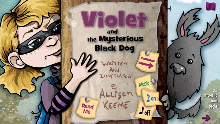 Violet and the Mysterious Black Dog