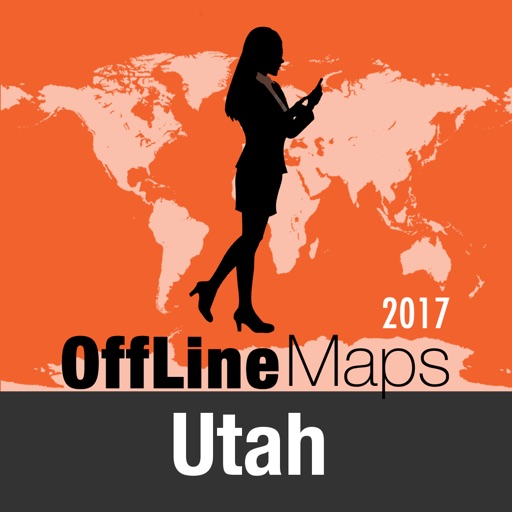 Utah Offline Map and Travel Trip Guide