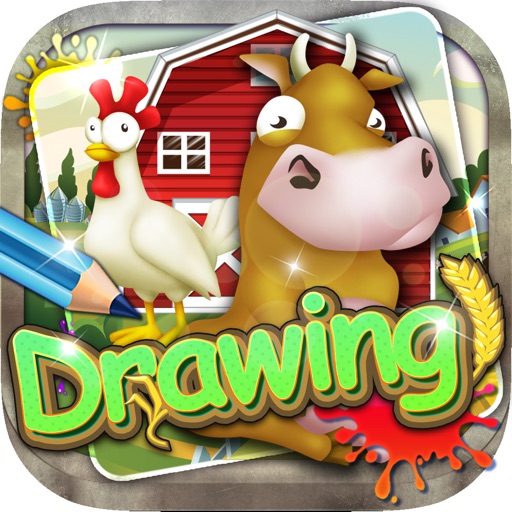 Drawing Desk & Paint Coloring Book " for Hay Day "