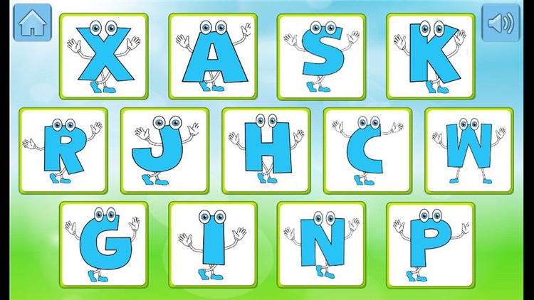 Alphabet  Memory Game-ABC