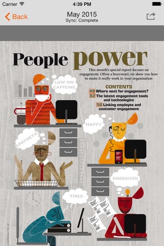 HR Magazine digital edition screenshot 3