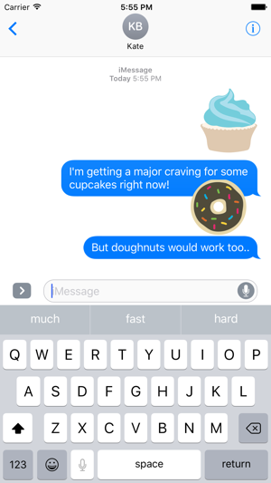 Sweets Sticker Pack for iMessage(圖4)-速報App