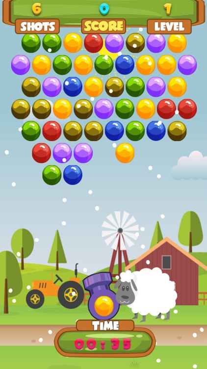 Bubble Shooter The Sheep Game for Kids