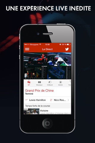 Canal F1 App screenshot 2