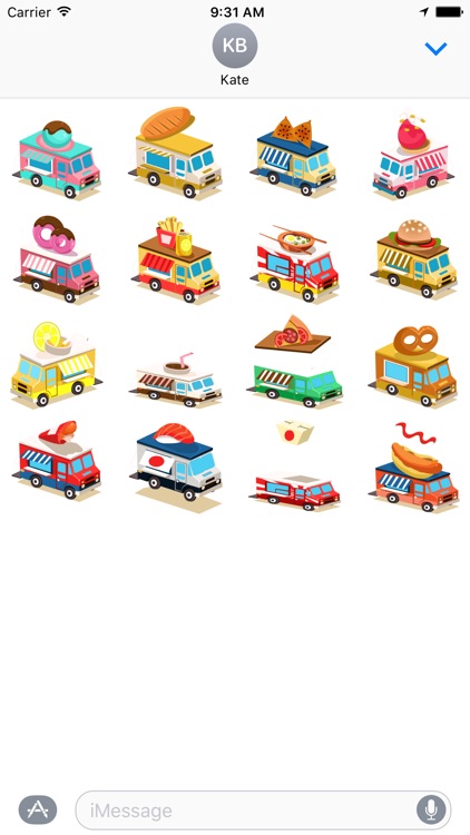 Food Truck Stickers
