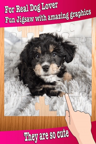 Jigsaw Puzzles - Cute Puppy Love Baby Animal Game screenshot 2