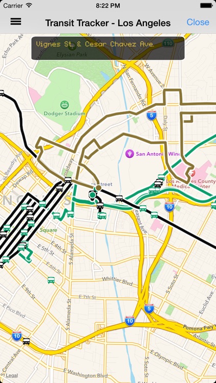 Transit Tracker - Los Angeles (METRO)