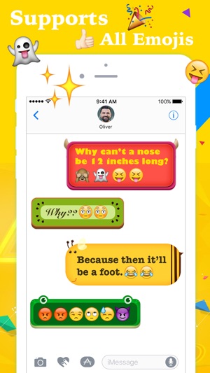 FancyBubble - Text and Emoji Themes for iMessage(圖4)-速報App