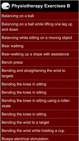 Game screenshot Physiotherapy exercise hack