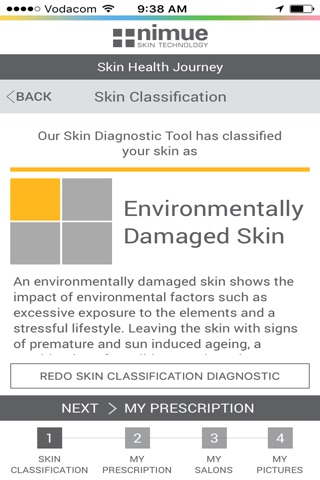 Nimue Skin Technology App screenshot 4