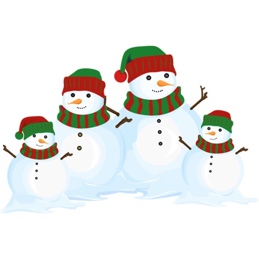 Snowman Stickers Pack icon