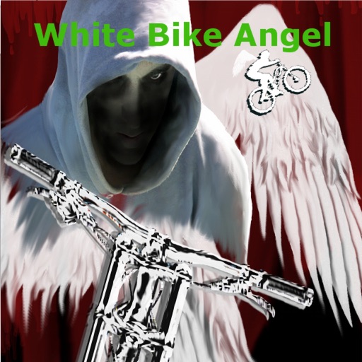 White Bike Angel icon