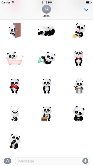 Sweet Panda Sticker(圖3)-速報App