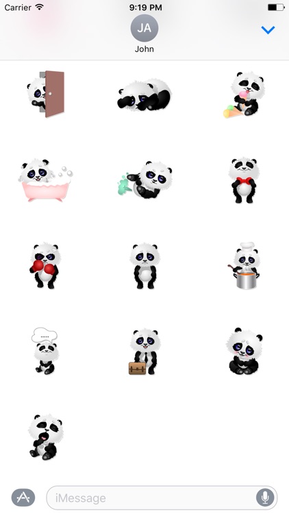 Sweet Panda Sticker