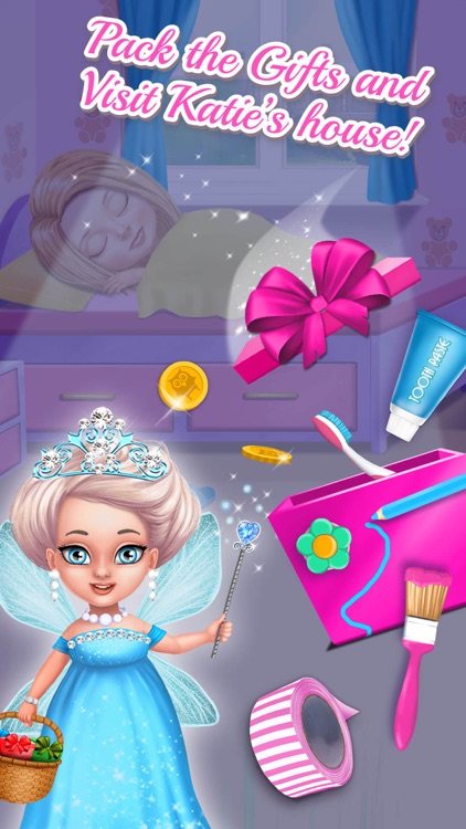 Sweet Baby Girl Tooth Fairy - No Ads screenshot-4
