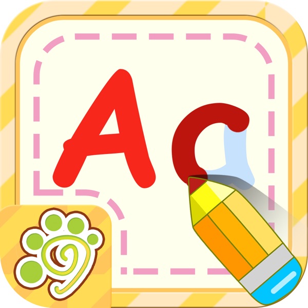 Preschool alphabet English ABC writing for kid