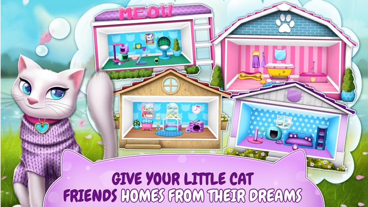 Pet Cat House Decoration Games By