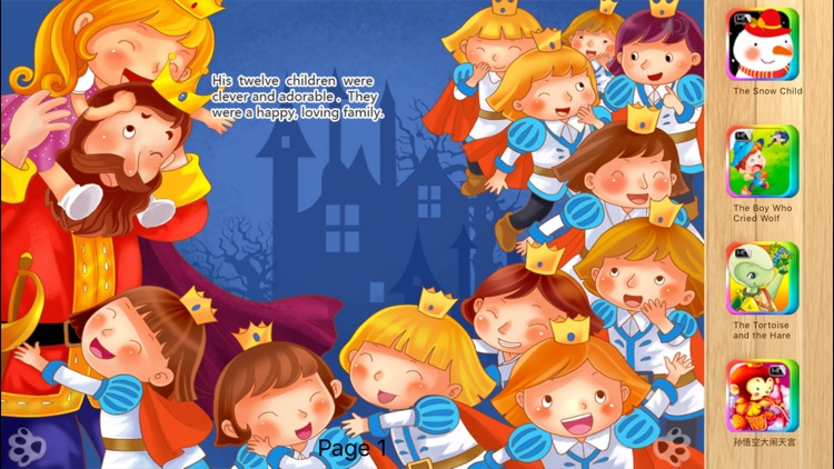 The Wild Swans - Bedtime Fairy Tale iBigToy screenshot-3