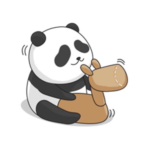 Baby Panda Sticker iOS App