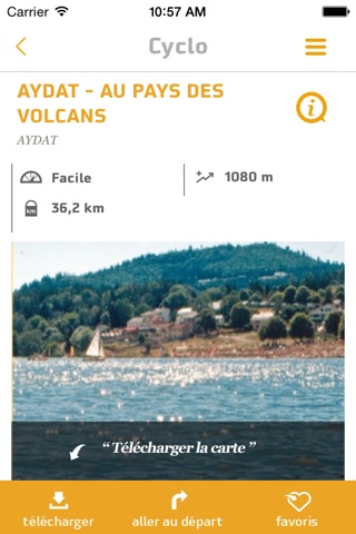 Auvergne Vélo screenshot 4