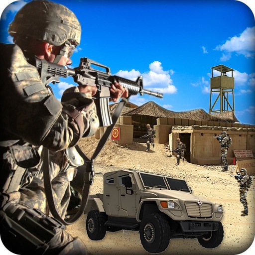Commandos Operation in Desert - 3D Real Fight icon