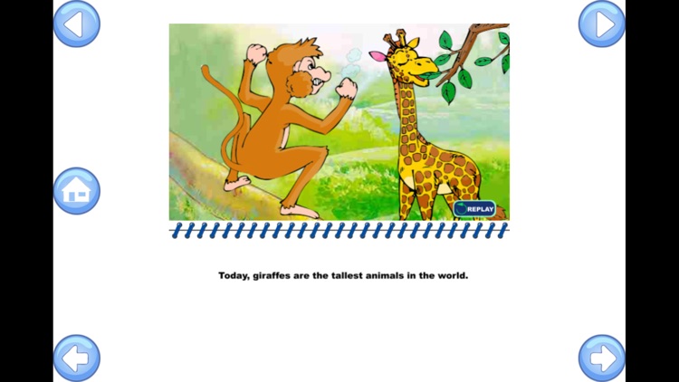 A Giraffe Story - Baby Learning English Flashcards