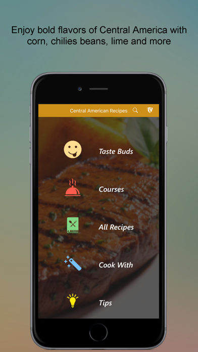 How to cancel & delete Central American Food Recipes from iphone & ipad 1